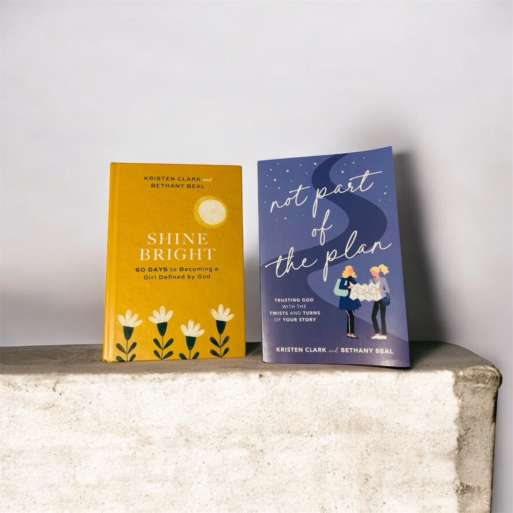 Shine Bright and Not Part of the Plan Books